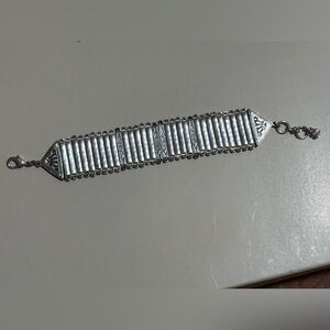 Lucky Brand Sikver Geometric Bracelet Great Condition